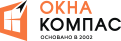 Логотип компании Окна Компас