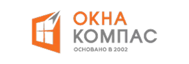 Логотип компании Окна Компас