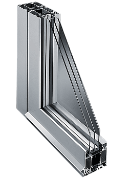 Срез профиля Alumark S54